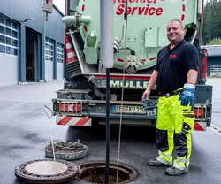 Ablauf eines Saugbaggereinsatzes in Raunheim
