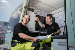 Schlammsaugen in Raunheim mit Saugbagger